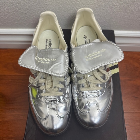 adidas Samba Wales Bonner Silver Size 11 - Picture 3 of 8